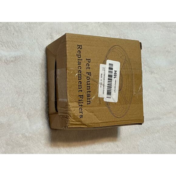 Suvalise Cat Water Fountain Filter 6 Pack Filters for 84az/2.5L Pet Fountain - Picture 6 of 6